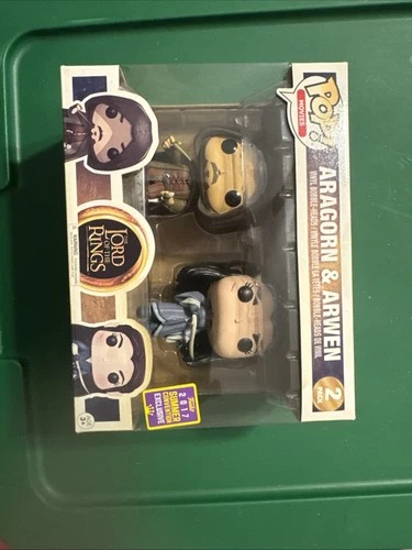 Funko Pop!The Lord of the Rings Aragorn & Arwen  San Diego Comic Con (Exclusive)