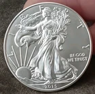 2015 Silver Eagle 1 OZ. 999 BU American Coin #1