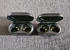 JLAB Jbuds Air Sport Wireless earbuds replacement Black Charging Case Only Lot 2