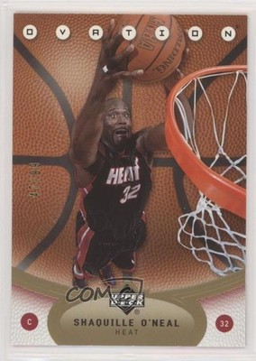 2006-07 Upper Deck Ovation Gold 47/99 Shaquille O'Neal #40 HOF 5ir