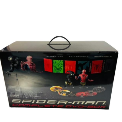 Spider-Man 3 Complete DVD BOX First Production W/SIDESHOW Figure
