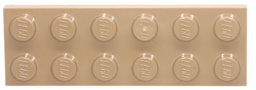 Lego Parte 3795 x 2 Placa 2 x 6. 2 por lote. Select Color - Imagen 13 de 45