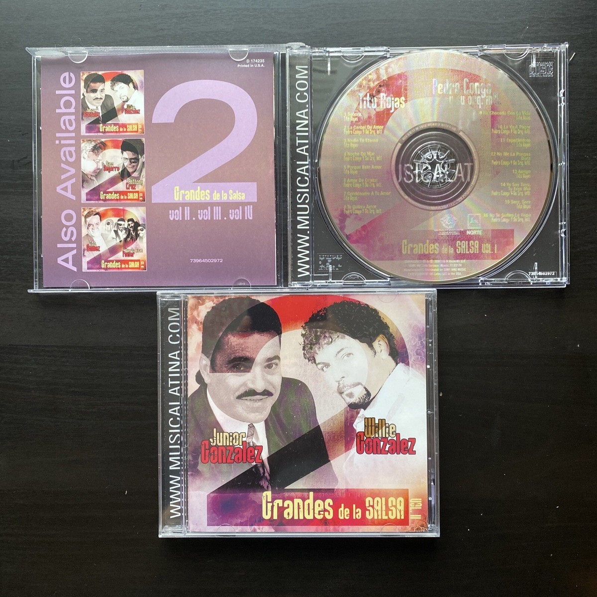 2 Grandes De La Salsa, Vol. 1 y 2 - Pedro Conga/ Tito Rojas