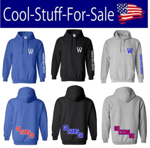 Chicago Cubs Baseball Pullover Hooded Sweatshirt
