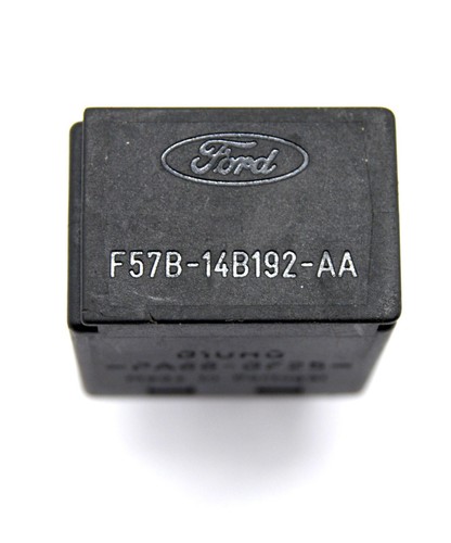 RELAY FOR FORD FOCUS FIESTA MONDEO TRANSIT CONNECT BLACK 5 PIN F57B14B192AA - Picture 2 of 7
