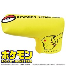 Pokemon Pikachu PMPT001 Pin Type Golf Head Cover Putter Magnet Pocket Monsters