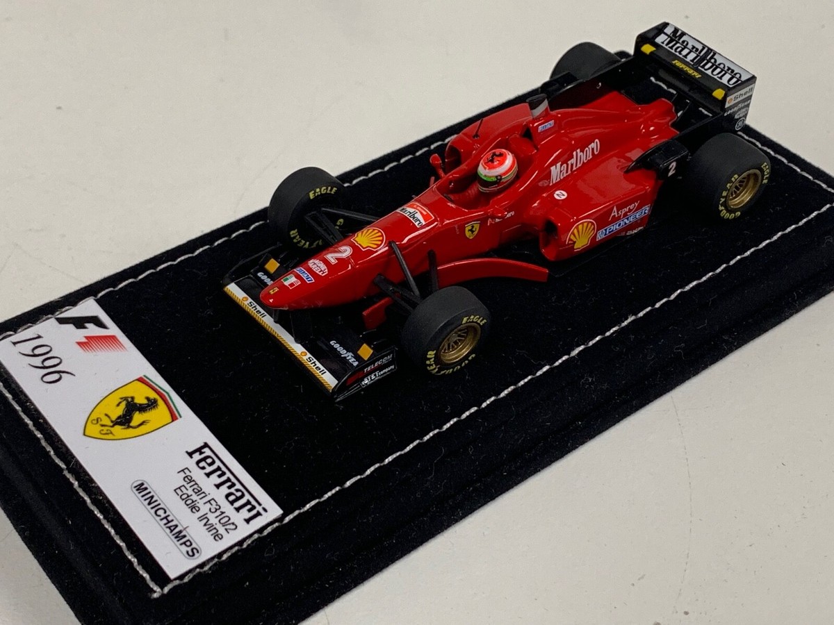 1/43 Minichamps Ferrari F1 F 310/2 1996 Eddie Irvine custom base