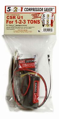 CSRU1 Compressor Saver CSR U1 Hard Start by 5-2-1  1 to 3 Ton Systems