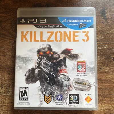 KillZone 3 (PlayStation 3, 2011) - Tested - Fast Shipping!