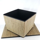 (Lot of 4) Ikea Gnabbas Basket Box fits Kallax Expedit 12.5" x 13.75" x 12.5" 