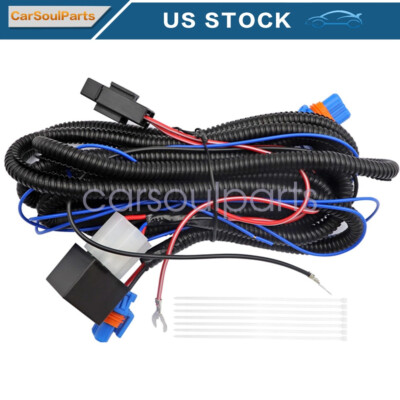 Fog Light Wiring Harness FOR CHEVY Silverado 03-06 (2007 Classic) C115142 BLACK