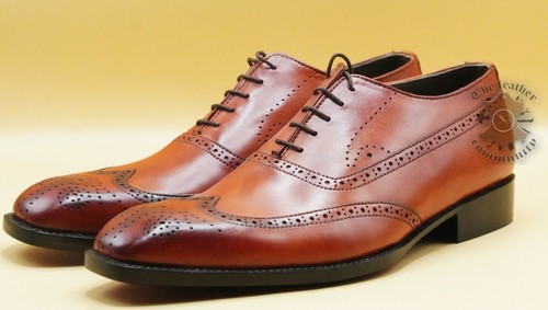 Wingtip Brogue Oxford Shoes 
