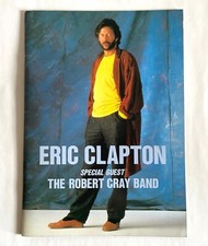 ERIC CLAPTON + THE ROBERT CRAY BAND JAPAN TOUR 1987 PROGRAM BOOK E03