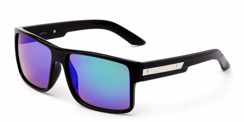 Moda Gafas de sol Audaz Varonil Marco Cuadrado Tonos Parte Superior Plana - Imagen 2 de 6