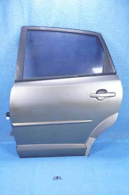 Pontiac Vibe Rear Door w/ Glass Driver Side 88969771 Gray 2003
