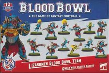 Lizardmen Blood Bowl Team Games Workshop Sealed