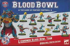 Lizardmen Blood Bowl Team Games Workshop Sealed