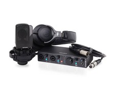 Arturia MiniFuse Recording Pack 2x2 USB Audio Interface Bundle - Black