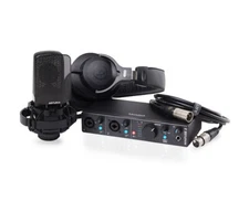 Arturia MiniFuse Recording Pack 2x2 USB Audio Interface Bundle - Black