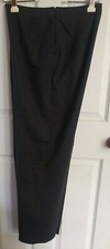 Talbots 100 Wool Pants Womens 10 Black Lined