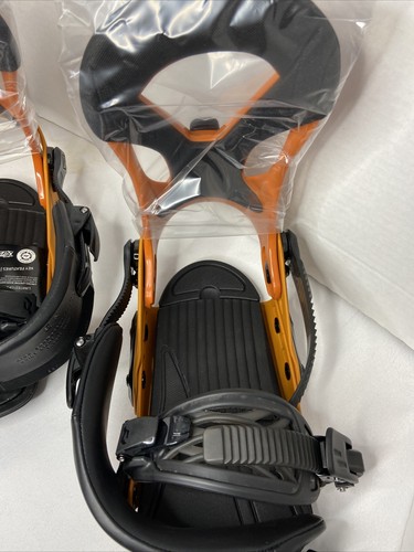 Ride Ex orange Snowboardbindung Medium Herren US Größe 5-9 - Bild 3 von 12