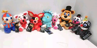 FNAF Funko Five Nights At Freddy s Plush Lot of 8 Great Condition New With Tags