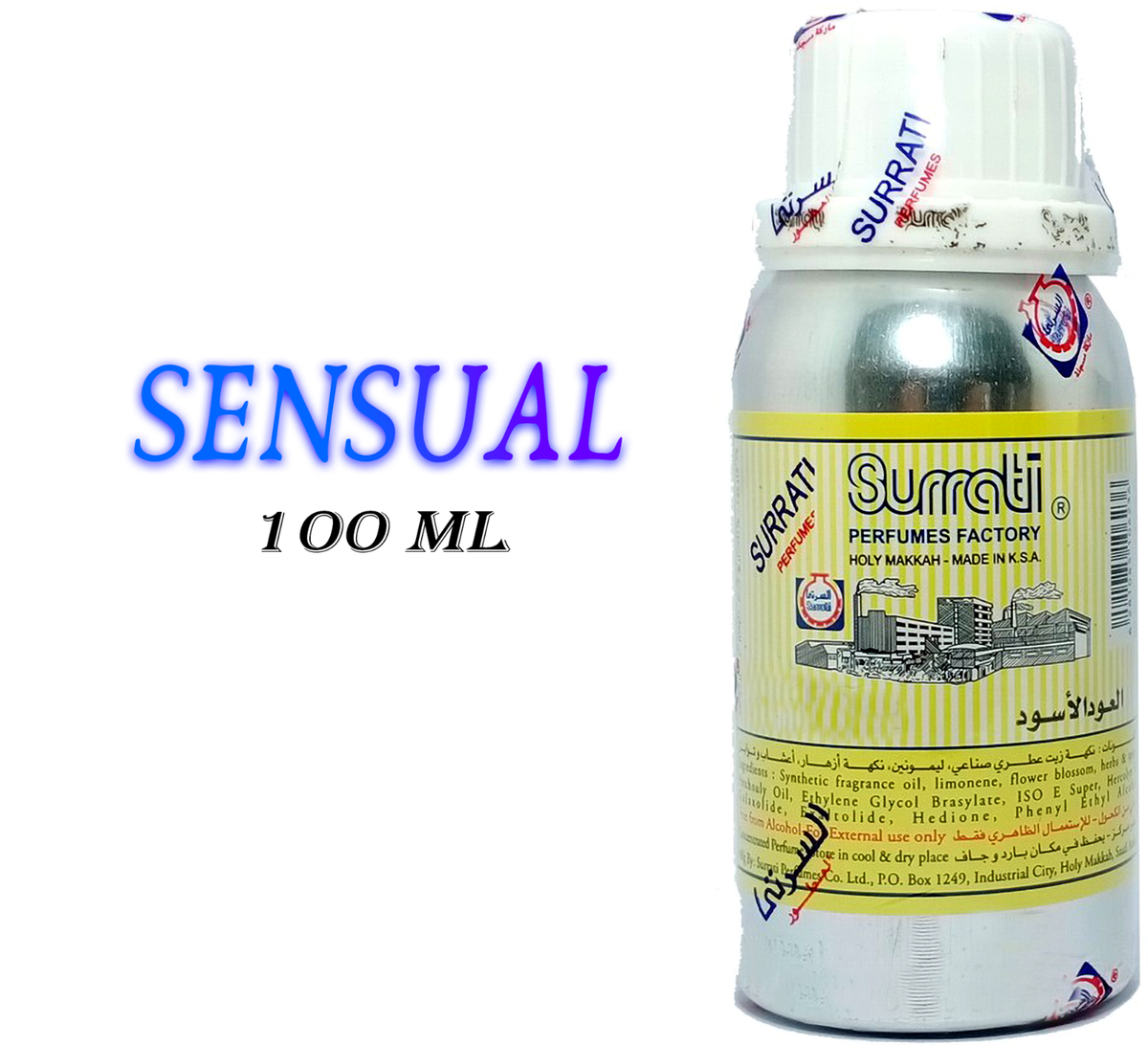 Sensual Surrati concentrated Perfume oil ,100 ml packed, Attar oil