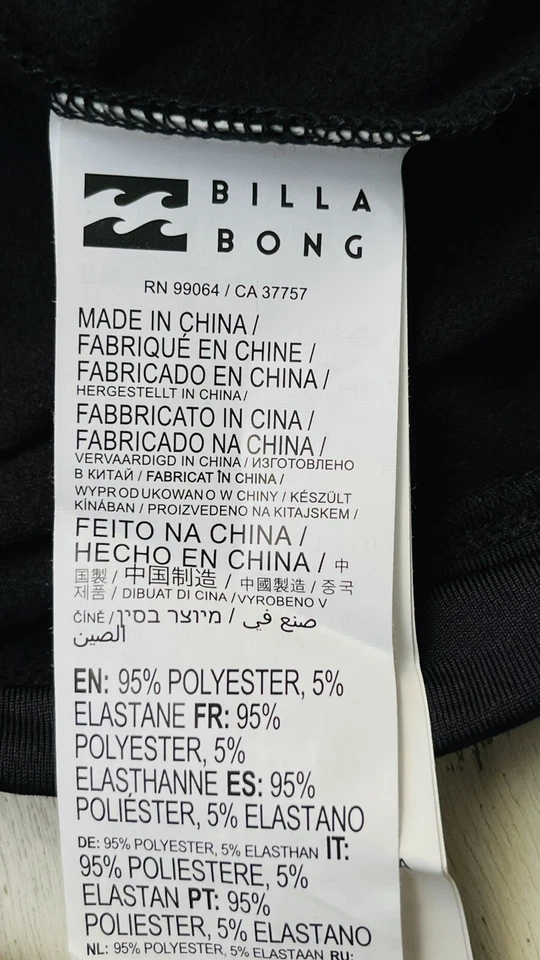 Pullover con capucha Billabong Boys XS/6 negro New Trails talla XS Foto 3 de 4