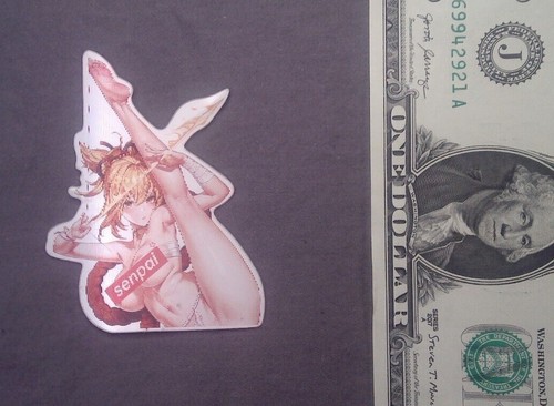 100 Various Small Anime/Waifu/420/Film 3D Motion Lenticular Car Sticker - Picture 84 of 250