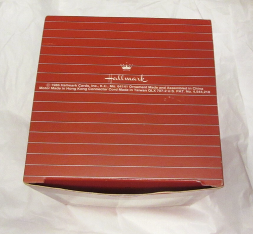 VTG 1986 Hallmark Light & Motion Ornament Village Express Holiday Magic NIB WORK - Picture 12 of 13