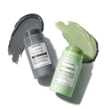 BUNDLING SKINTIFIC - Mugwort Acne Clay Stick + Alaska Volcano Pore Clay Stick #N