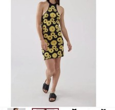 Urban Outfitters Charlie Sunflower Knit Mini Dress Size S