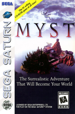 Myst Sega Saturn BOX ART Premium POSTER MADE IN USA - SAT044 | eBay