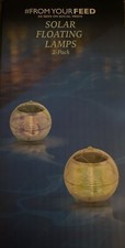 Solar Floating Lamps (2 Pack) RGB Multicolor ...