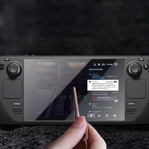 Tempered Glass For Valve Steam Deck Game Console Screen Accessories Anti-scratch - Zdjęcie 6 z 13