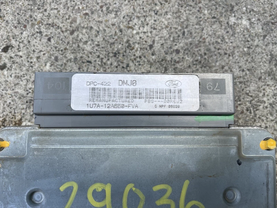 2000 2001 福特卡车发动机控制模块 1U7A-12A650-FVA DMJ0 7.3L ECM ECU — 第 2/4 张图片