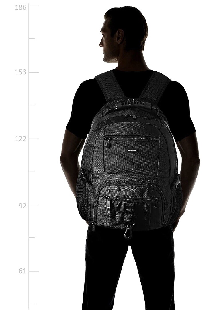 amazonbasics premium backpack