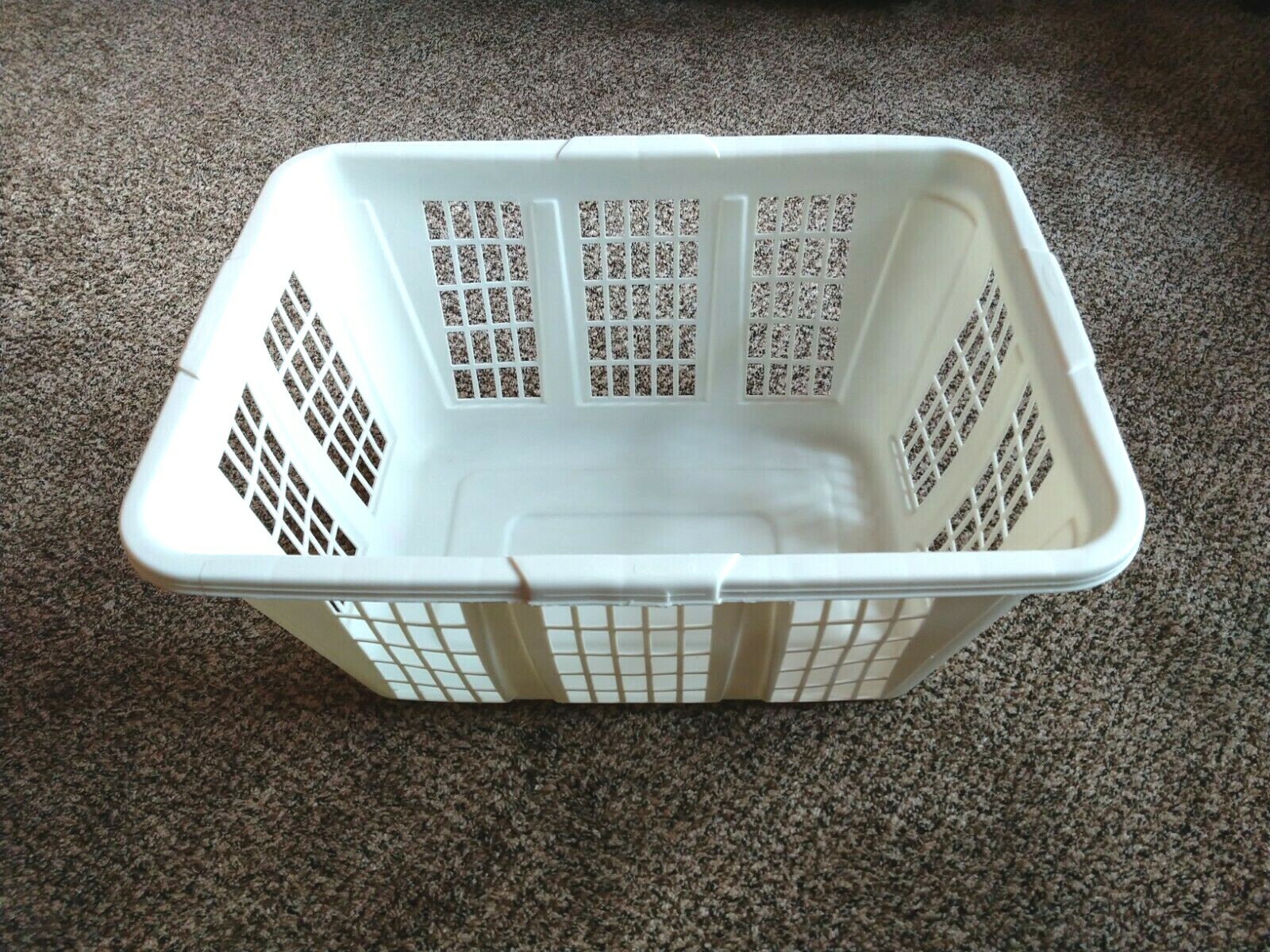 Vintage Rubbermaid Rectangular Laundry Clothes Basket No 2965 22 | eBay