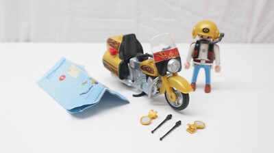 playmobil 5523 motorcycle motor group harley davidson chopper