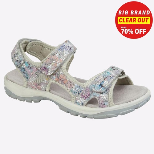 Mod Comfys Juniper Womens Leather Outdoor Sports Everyday Sandals White