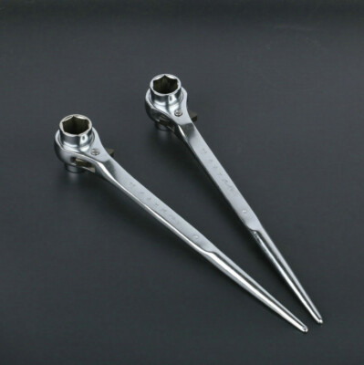 Silverline Combination Spanner Set Metric Wrench 8-19mm Silver/Black New Steel