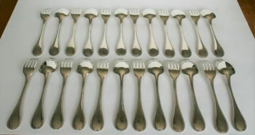 Fourchettes arts de la table, cuisine du XXe siècle et récents en métal argenté