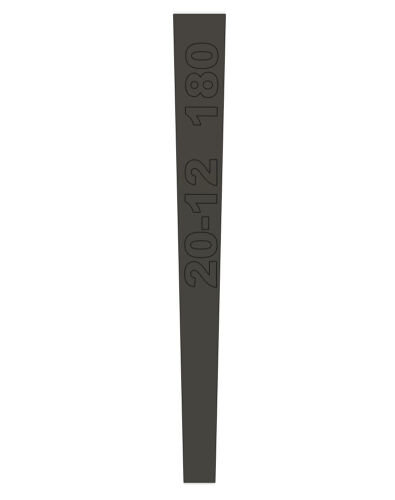 Slingshot Catapult Cutting Rulers (4 Pack) - Pick your own Taper + Active Length - Picture 3 of 3