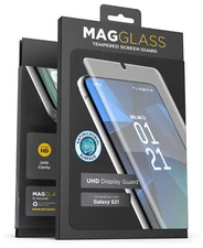 Samsung Galaxy S21 Tempered Glass Screen Protector, Fingerprint Compatible Guard