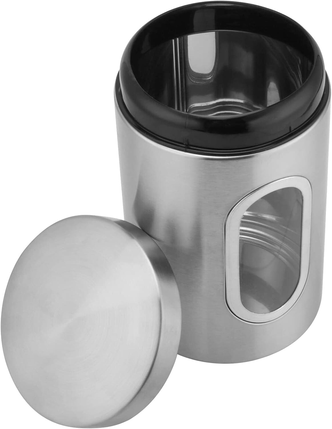 Set Of 3 Tea Coffee Sugar Canisters Storage Jars Kitchen Containers