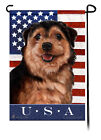 Norfolk Terrier True Blue Patriotic Flag