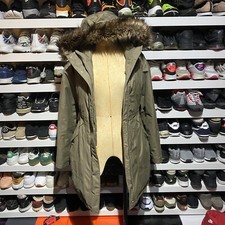 The North Face Mid Puffa Coat With Fur Hood 