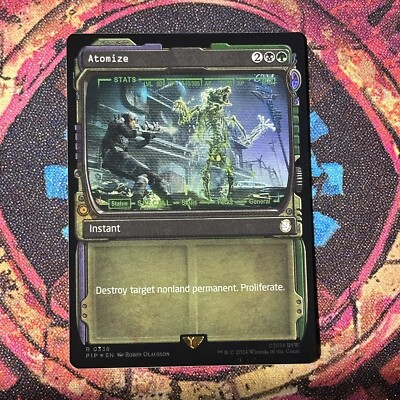 Atomize Showcase MTG Single, Universes Beyond: Fallout 0338 R Rare Magic NM