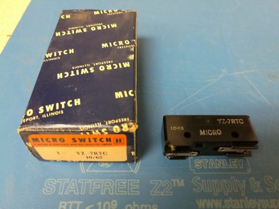 YZ-7RTC - MICROSWITCH  HONEYWELL - SWITCH NEW IN BOX