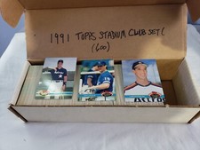 1991 Topps Stadium Club Set (600)